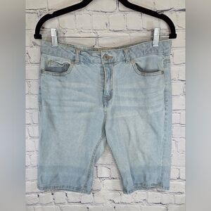 Love Tree Blue Jean Shorts Classic Design